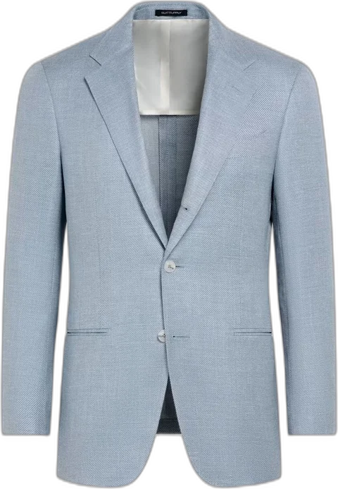 Blazer azul-claro