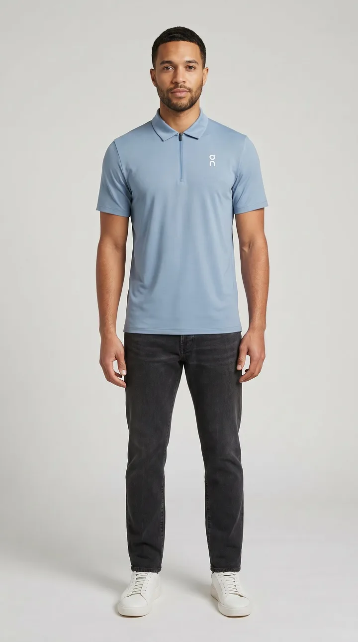 Polo e jeans (Casual), prova virtual real na Abcielli